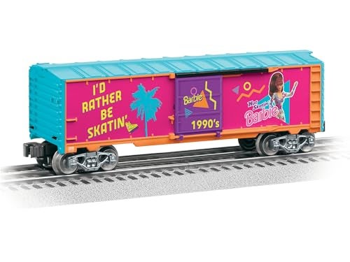 Lionel Mattel Barbie 1990s O Gauge Model Train Boxcar - Image 5