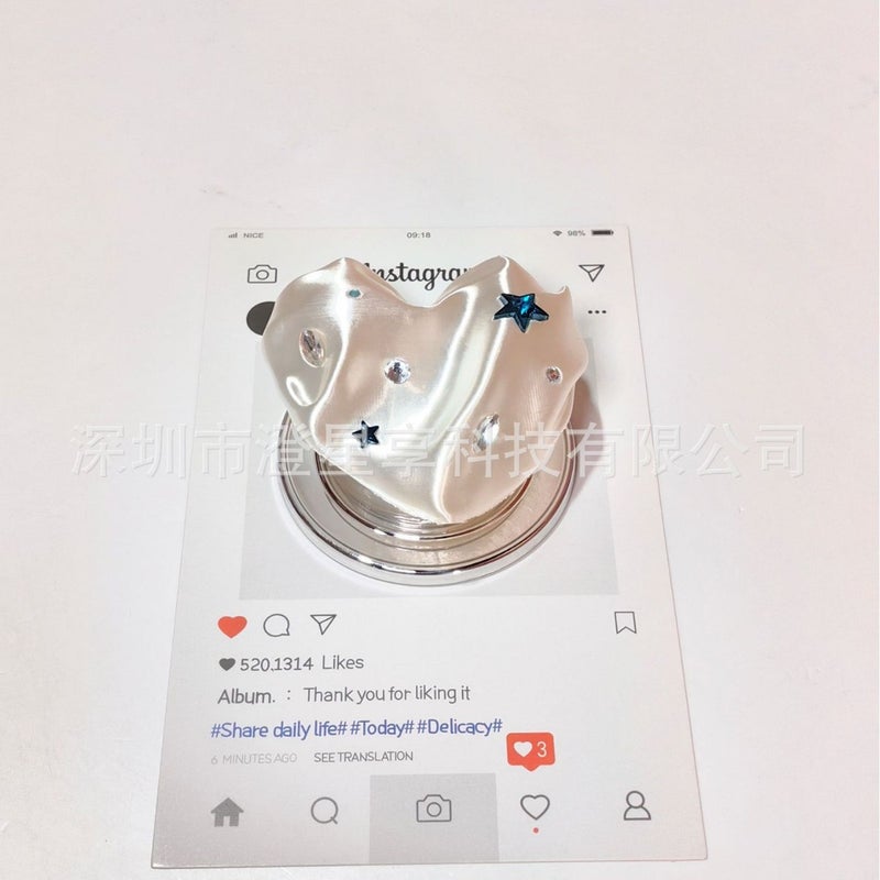 3D Silk Diamond Love MagSafe Magnetic Phone Stand - Image 4