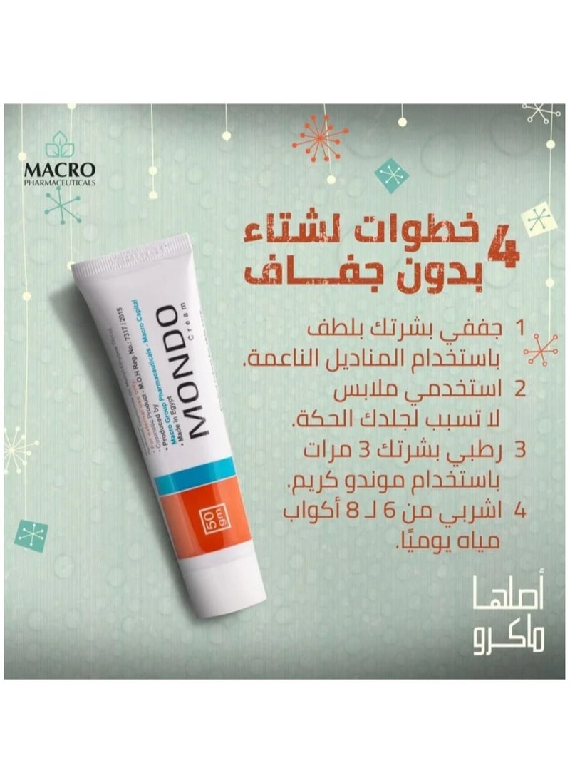 Mondo Topical Cream for Body Tissue Repair 50g - Image 3