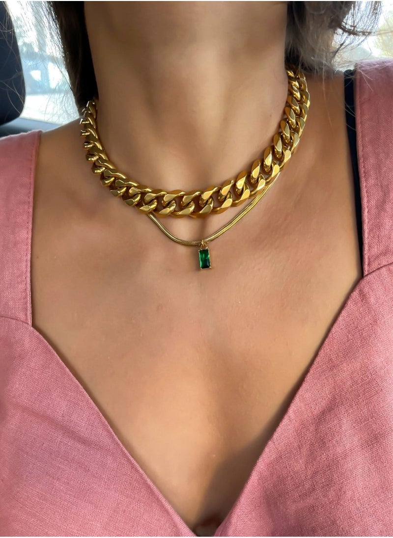 Clé de Lune The Trendy  Bold Necklace  - Image 5