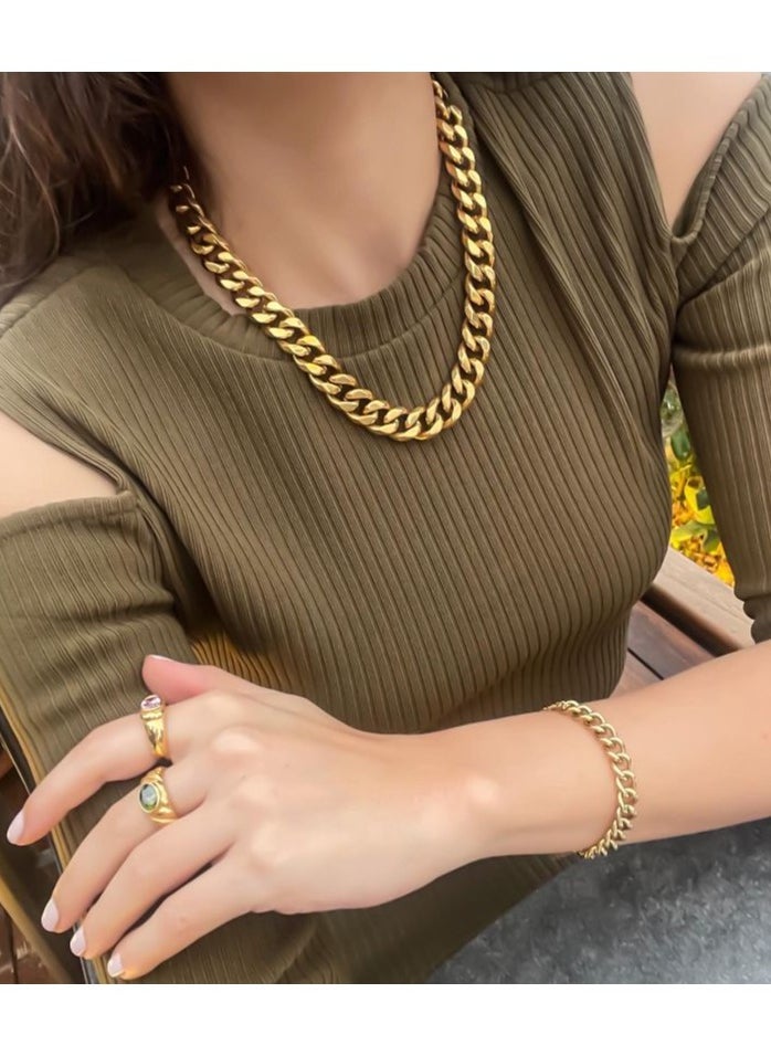 Clé de Lune The Trendy  Bold Necklace  - Image 2