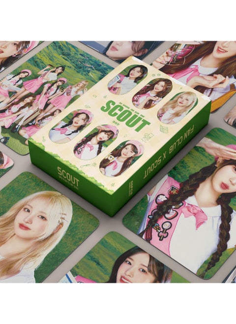 55Pcs IVE 3rd FAN CLUB 'DIVE' IVE SCOUT Lomo Card