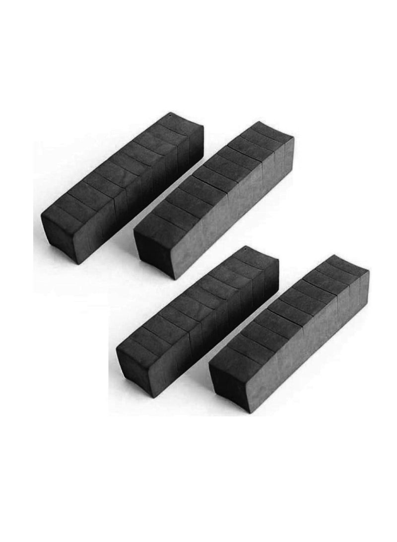 Yuwell 4 Pieces Car Anti-Scratch Strip Universal Car Auto Door Edge Trim Guard Protector Strip Sticker