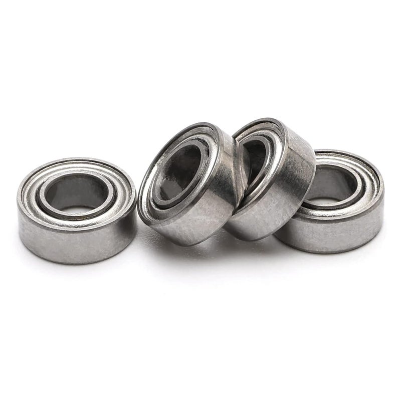 NewZoll 4x8x3 mm Deep Groove Ball Bearing Skateboard Bearings MR84ZZ L840ZZ 10 PCS Skateboard Bearings  - Image 4