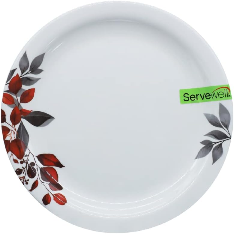 سيرف ويل Servewell ميلامين طبق حلوى 16 سم مجموعة 6 قطع | Frena - Image 1