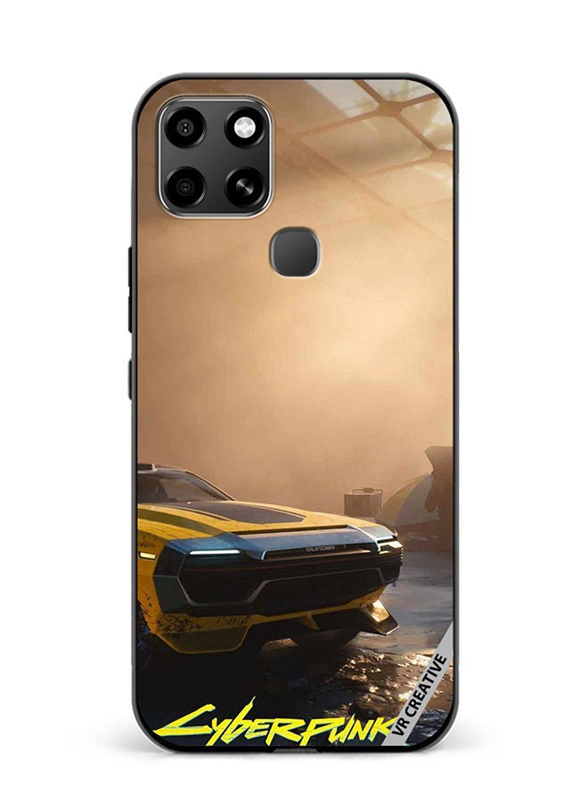 VR CREATIVE Protective Case Cover For Infinix Smart 6 Cyberpunk Design Multicolour - Image 1