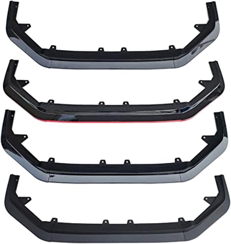 QASULER Front Bumper Lip Spoiler for 2022-2023 Civic - Image 2