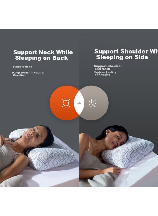Tempur Tempur Memory Foam Ultra Soft Touch Pillow For Side And Back Sleepers Neck Support Sleep Aid Pillow And Comfort Pillow S - Image 2