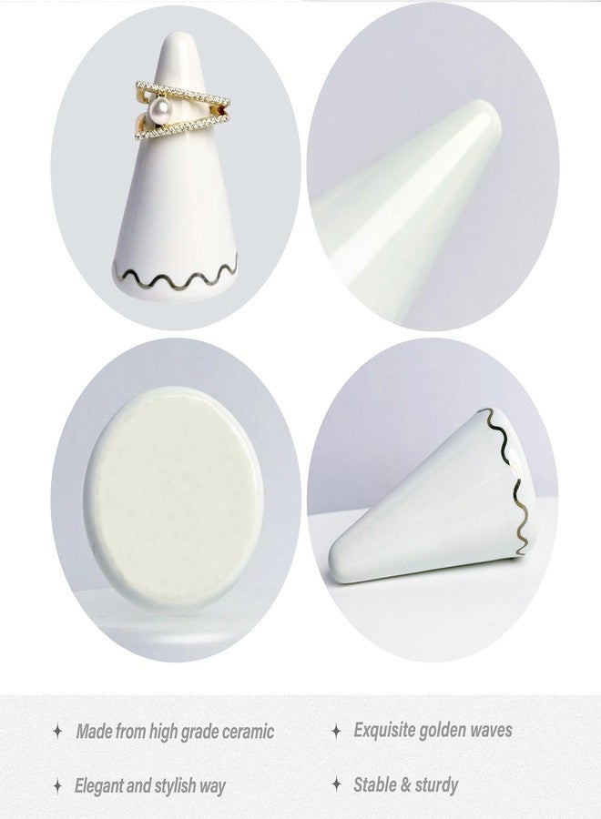 MALLAbyLAMMA Realtor Gifts Women, Realtor Trinket Dish Tray Ceramic with Ring Holder, Realtor Keychain, Real Estate Agent Gifts for Women, Thank You Gift for Female Realtor Birthday Closing Christmas - Image 4