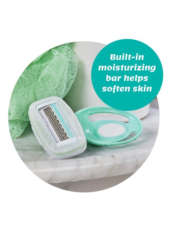 Intuition Schick Intuition Go Disposable Travel Razor for Sensitive Skin, 1 Count | Women’s Disposable Razors with Organic Aloe, Travel Razors for Women, Travel Essentials, Stocking Stuffers for Women  - Image 3
