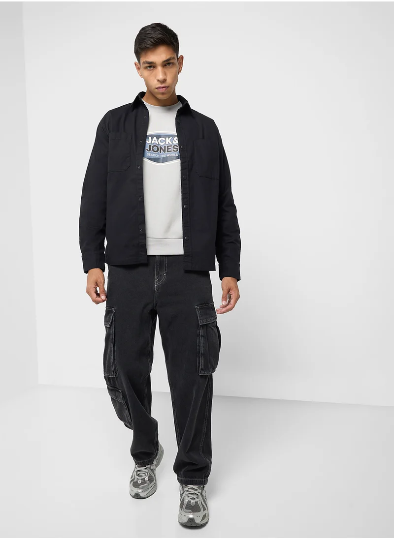 جاك اند جونز Essential Relaxed Fit Shirt
