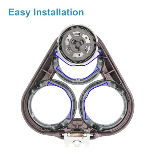 tuokiy SH50 Replacement Heads Compatible with Philips Norelco Series 5000, SH50 Replacement Blades for Philips Norelco Shaver, HQ8 Heads - Image 5