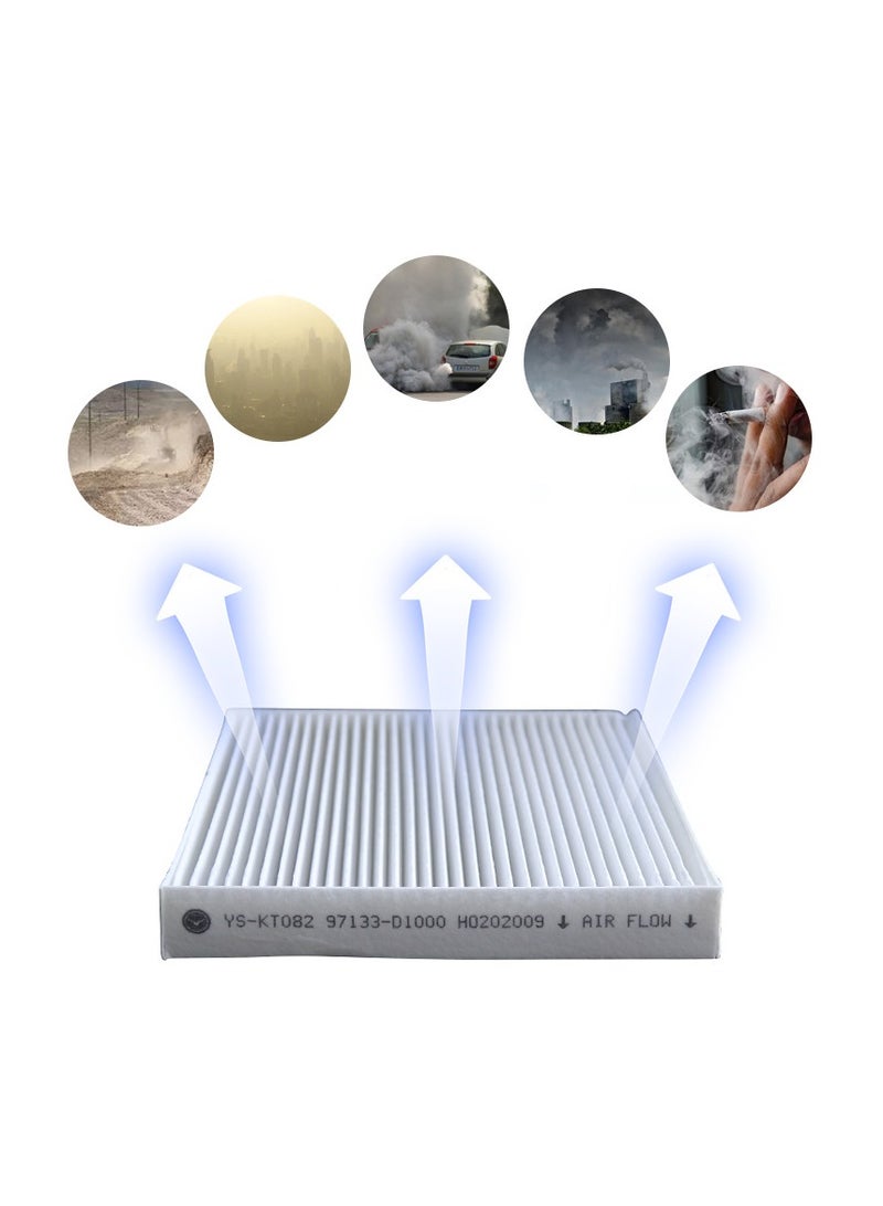Generic Automobile activated carbon air conditioning filter for Nissan Toyota Honda Volkswagen Buick Geely air filter in stock  - Image 3