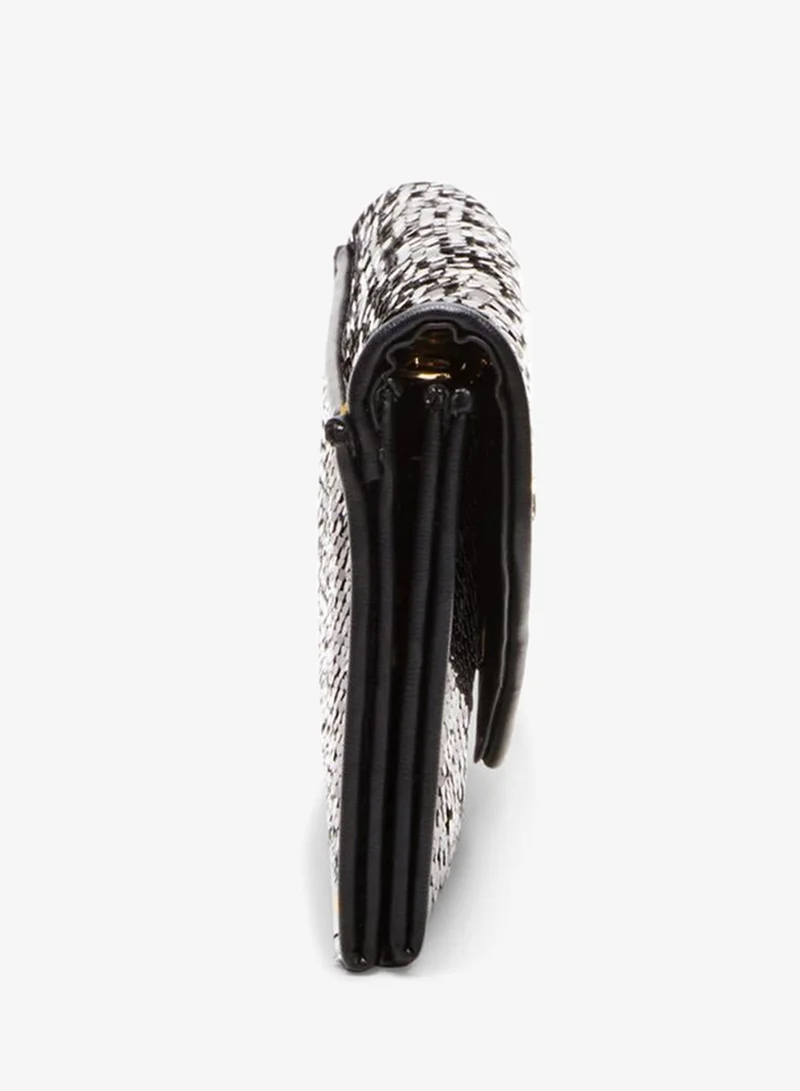 ستيف مادن Bglamy Black Gunmetal Women's Shoulder Bag