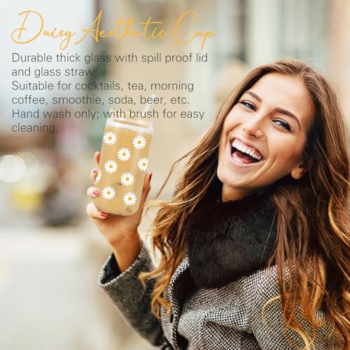 Frerdui Daisy Gifts for Women, Gift Baskets for Women, Cute Unique Birthday Gifts for Woman Best Friend, Inspirational Gifts for Woman, Daisy Themed Gift for Her Teen Girl Sister Friendship - Image 3