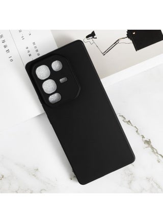 for Infinix Note 50 S Case Cover, Frosted Design Raised Full Camera Protection Slim Thin Soft Mobile Phone Case for Infinix Note 50 S, Black - view 4