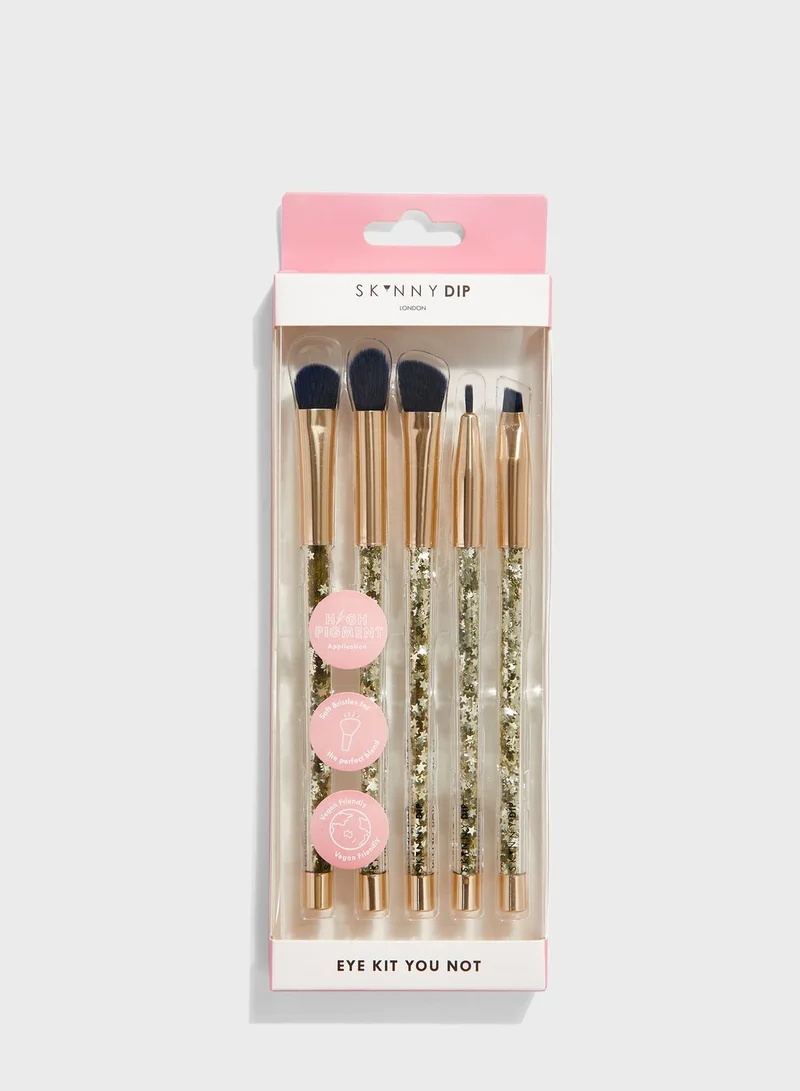 Skinnydip London Multipurpose Cosmic Eye Makeup Brush Set