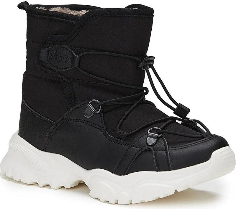 فيكو Silver Filet Phylon Boots Black