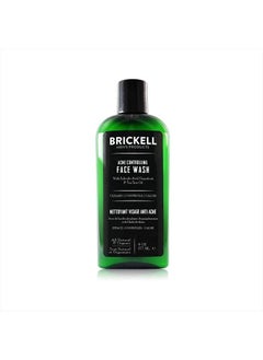 Brickell Men's Products Brickell Men's Acne Face Wash for Men, Natural and Organic Men's Acne Face Wash to Cleanse Skin and Eliminate Acne, Clears Breakouts, 2% Salicylic Acid, 6 Ounces  - Image 1