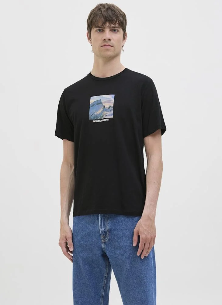 JJ Rebel Graphic Print Regular Fit T-Shirt