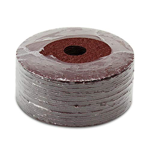 BHA Aluminum Oxide Resin Fiber Sanding and Grinding Discs, 4.5” x 7/8”, 36 Grit - 25 Pack - Image 2