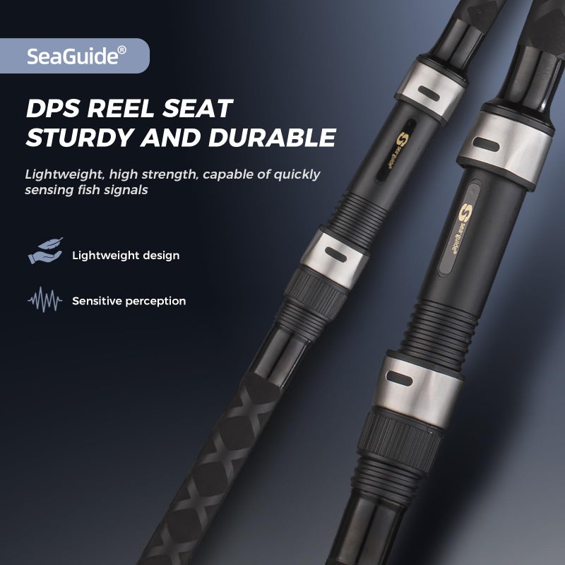FISHAPPY Surf Rod Graphite Surf Spinning Fishing Rod with Seaguide Reel Seat (9' - 2 Piece) - Image 3