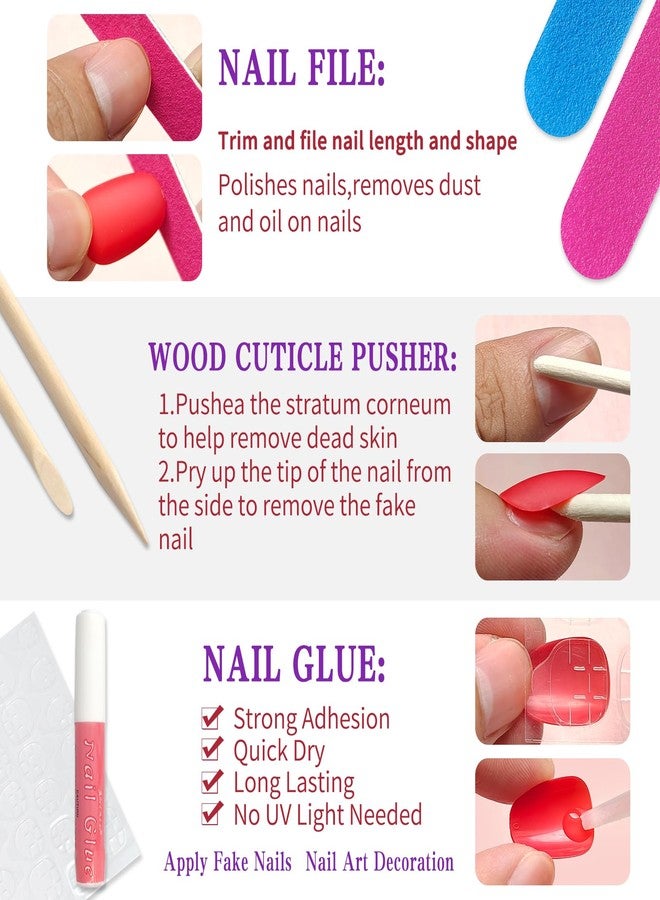 Lifextol 120pc Matte Black Almond Press on Nails Short Oval Fake Nails Press ons with Glue&Sticky Tab, 12 Sizes Acrylic Nails Press on Nails Almond Black Nails Glue on Nail Tips Artificial Fingernail - Image 5