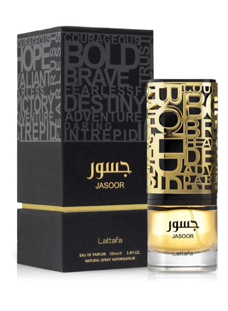 Lattafa Jasur Eau de Parfum for Men by Lattafa - 100ml - Image 1