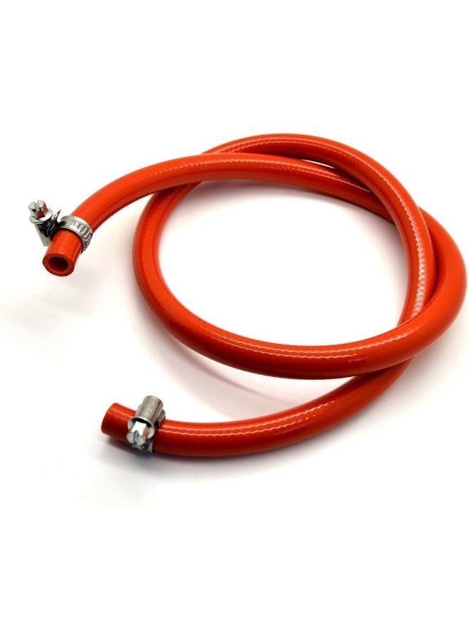 Royal Apex Italian Red Gas Hose With Gaskets Red 1 Roll  - Image 2