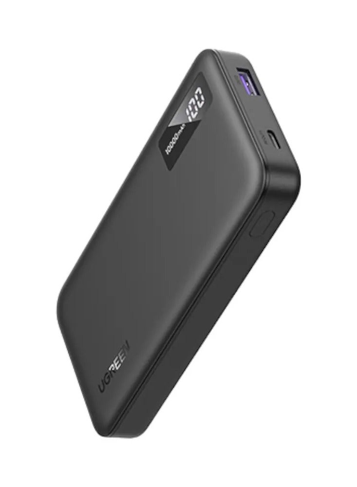 UGREEN ECO UGREEN 10000mAh Power Bank, Fast Charging Portable Battery Pack, Compact Design, Safe & Reliable Charging, Model PB311 (25742) – Black - Image 1