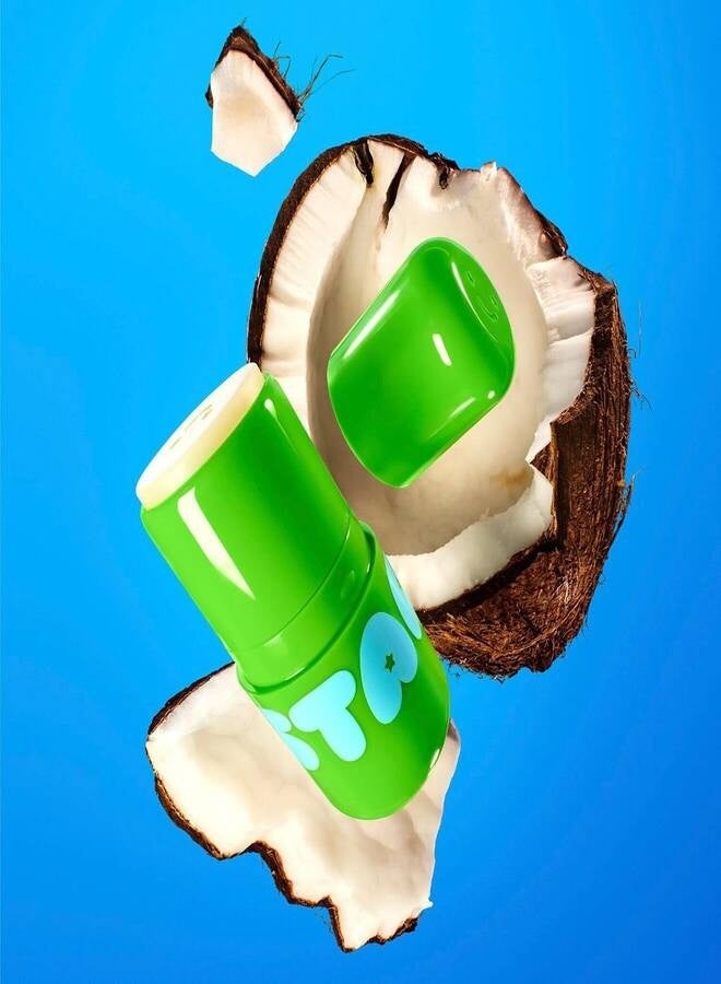 Starface Star Balm Coconut Blast Hydrating & Nourishing Lip Balm with Tropical Coconut Flavor for Soft Smooth Lips 4.3g - Image 2