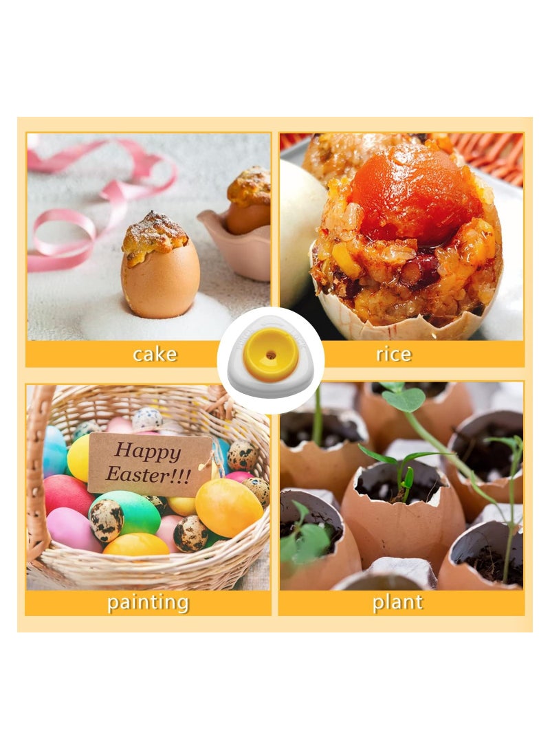 SOLARAE 2Pcs Egg Piercer for Raw Eggs with Magnetic Base and Safety Lock Hard Boiled Egg Peeler Egg Pricker to Get a Good Hard Boiled Egg Easy Egg Peeler Kitchen Gadget - Image 3