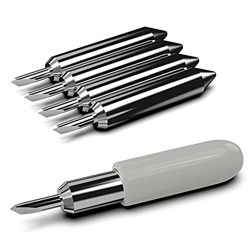 Hadwoer 5PCS Replacement Cutting Blades Compatible with Joy, Cut Vinyl Fabric Carbide Standard Blade Compatible with Joy Xtra - Image 1