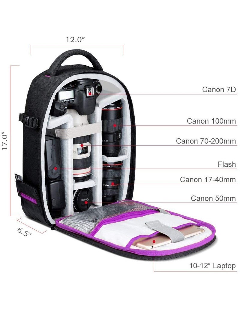 GOSMART GoSmart camera backpack bag black BP1712  - Image 3