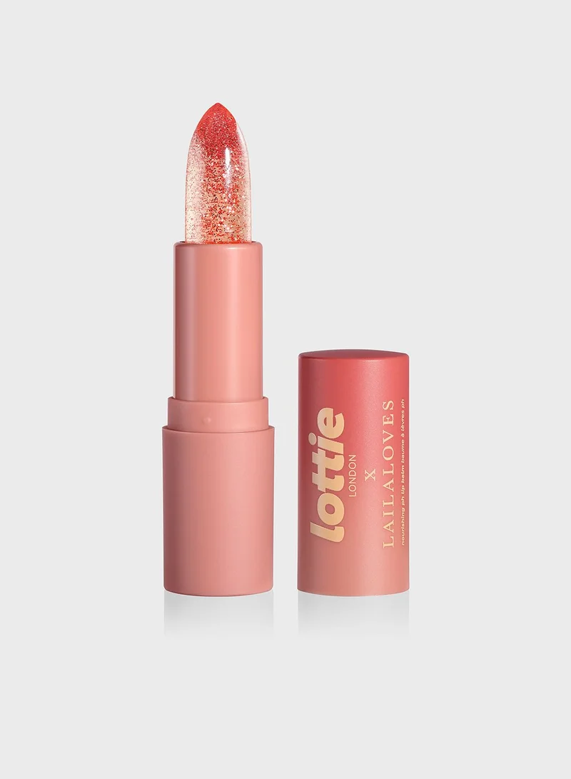 Lottie London X Laila Loves Ph Reactive Lip Balm - Pink