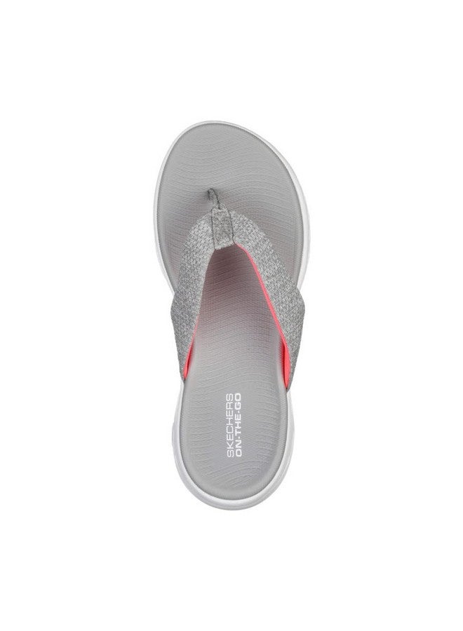 سكيتشرز شبشب Skechers On-The-Go 600 للنساء - Preferred-Grey-Uk6، مقاس كبير - Image 2
