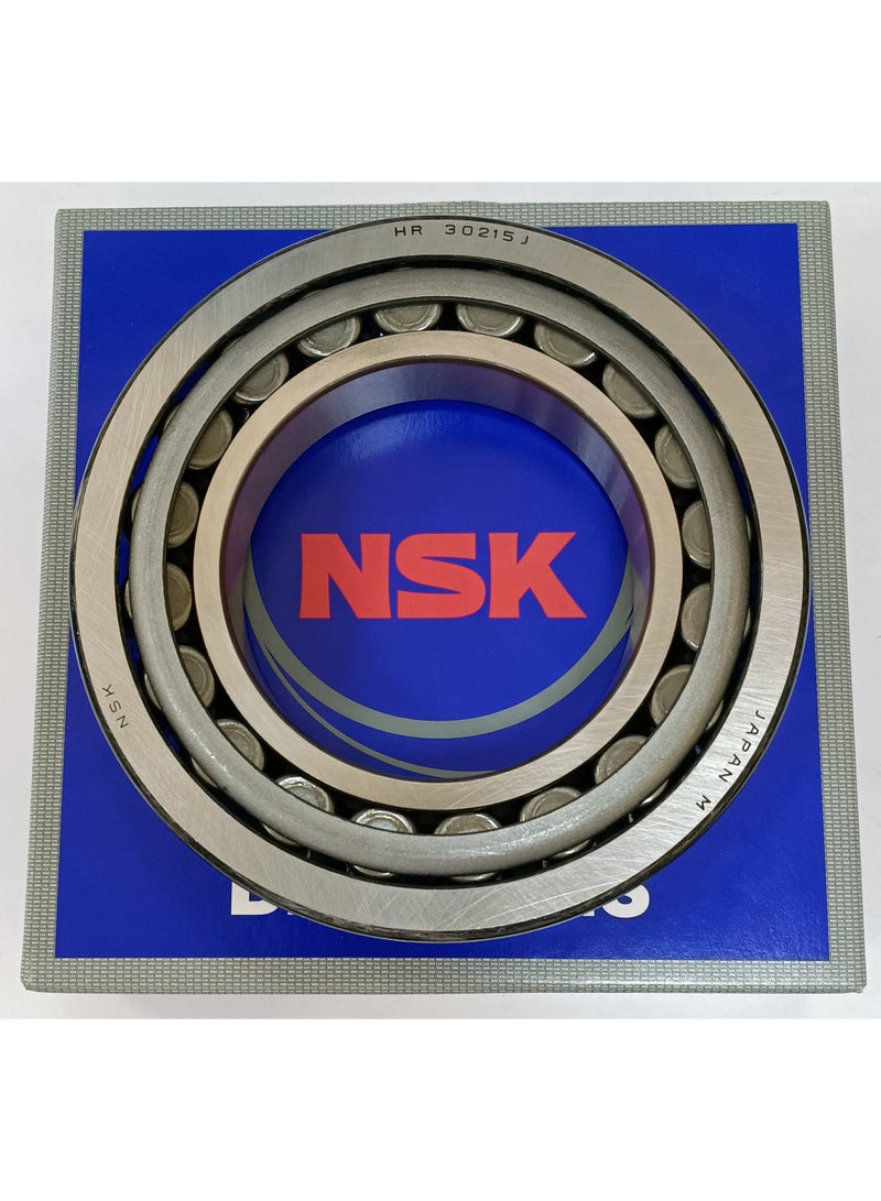 NSK رمان بلي أصلي  مخروطي NSK HR 30215 J - سلسلة سعة عالية - مقاس 75x130x27.25 ملم - أصلي صنع في اليابان - Image 3