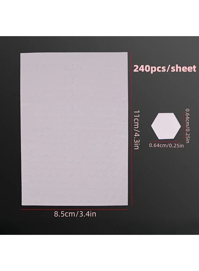1200pcs 3D Foam Dot Double Sided Sticky Tape Hexagonal Adhesive For Craft DIY - Image 3