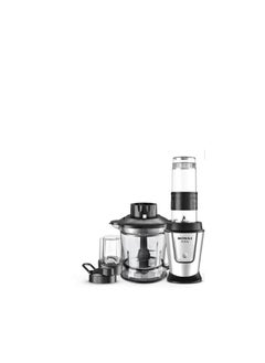 Sonai Active 3 in 1 Blender, Chopper and Grinder, 700 Watt, Black - SH-844