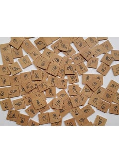 American Sign Language Scrabble Tiles ; Asl Alphabet, Wood Letter Tiles Learn Asl While Having Fun!