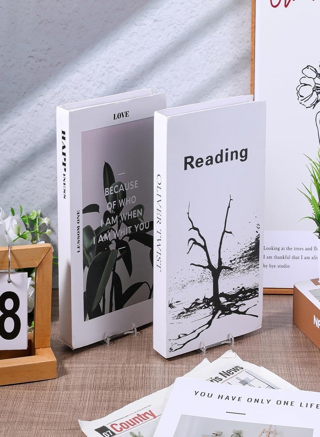 Dimeho 24pcs Acrylic Book Stands for Display Adjustable Book Display Stand Clear Acrylic Handbag Stand Holder for Wallet Purse Bag Small Easel Jewelry Displays Organizer for Party Wedding Home Decor Birthday - Image 4