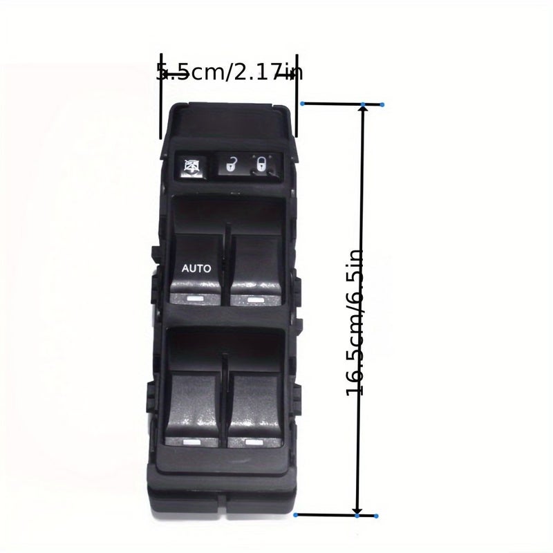 04602780AA Power Window Master Control Switch Green LED for Select Dodge Jeep Chrysler - Image 2
