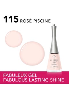 BOURJOIS PARIS Fabuleux Gel Nail Polish - 115 - Rosé Piscine 9Ml  - Image 2