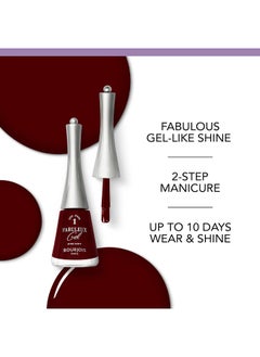 BOURJOIS PARIS Fabuleux Gel Nail Polish - 115 - Rosé Piscine 9Ml  - Image 3