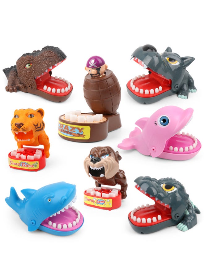 Generic - Creative Interactive Tricky Desktop Game Toy Bite Hand Tiger Bite Finger Fun Dog Beware Dog Steal Bone Dog-Color:The Finger Bite Tiger - Image 1