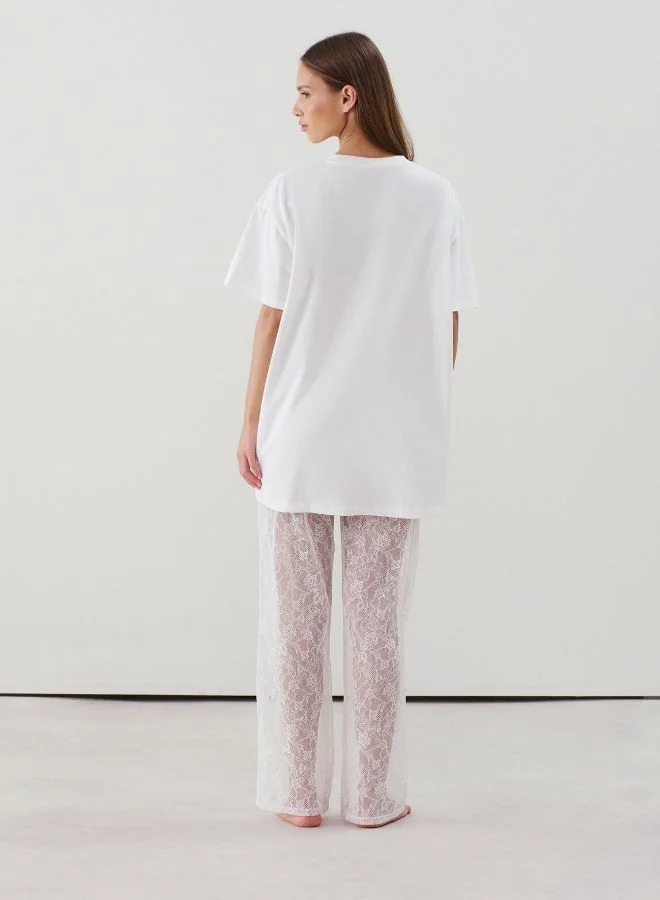 UNDIZ Lace trousers