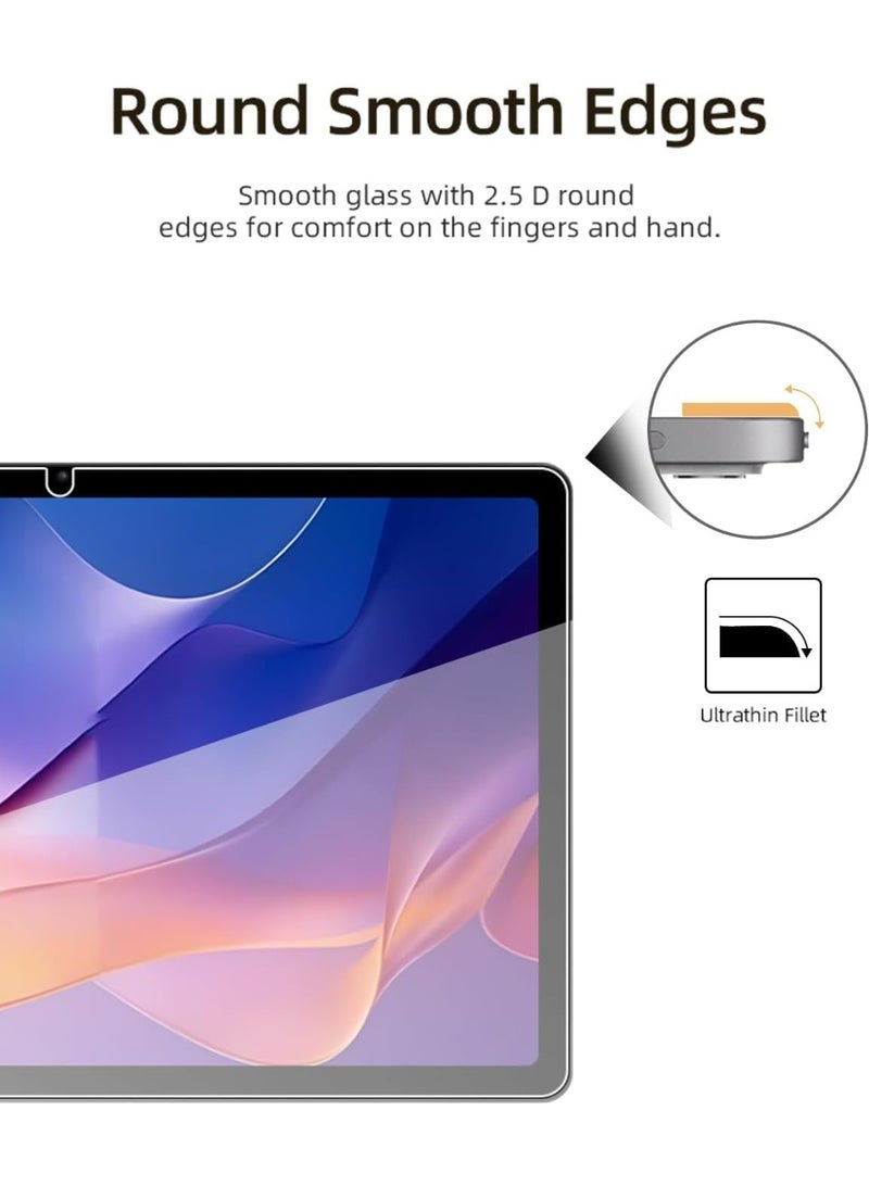 Screen protector for Xiaomi Redmi Pad 2 2025 11-inch tablet, high-definition tempered glass scratch-resistant, protects against drops for Redmi 2 tablet, touch-sensitive, anti-fingerprint (piece) - Image 5