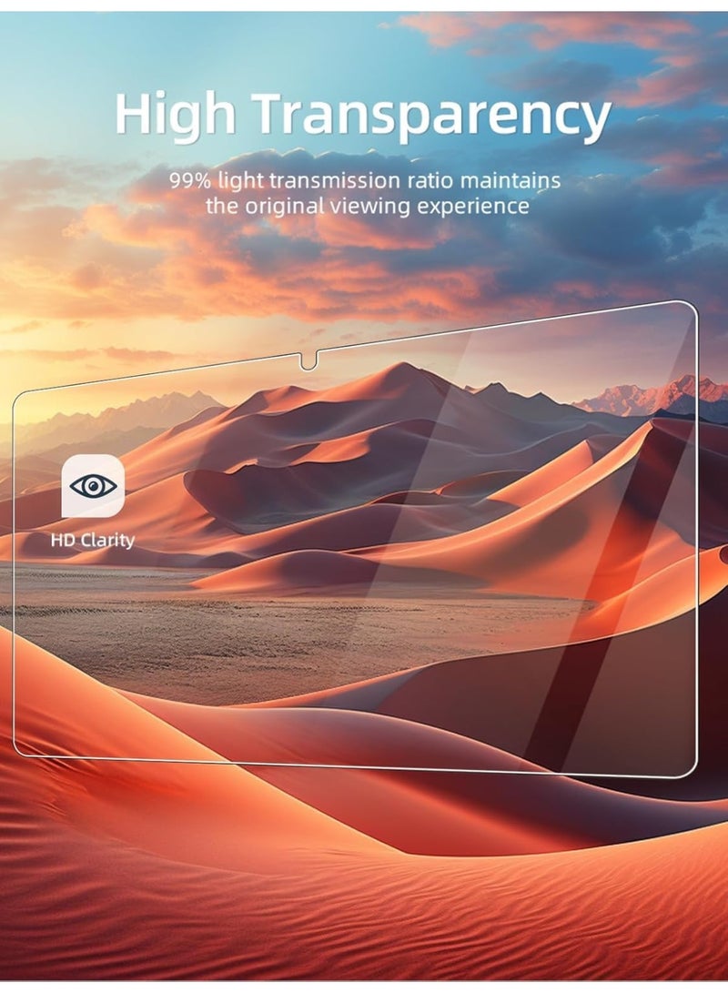 Screen protector for Xiaomi Redmi Pad 2 2025 11-inch tablet, high-definition tempered glass scratch-resistant, protects against drops for Redmi 2 tablet, touch-sensitive, anti-fingerprint (piece) - Image 4