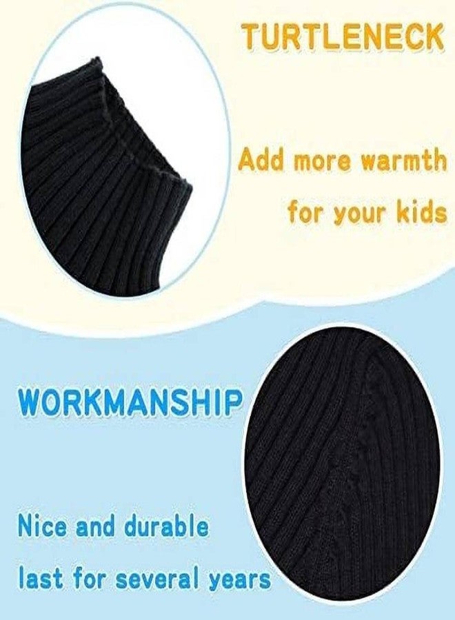 TINY HANDS Baby Casual Winter Full Sleeve Wollen High Neck Sweater for Baby Boys and Girls, Kids Innerwear Pack of 1 White - Image 3