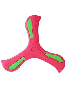 Generic Boomerang Easy to Throw Three-leaf Cross Colorful Soft Foam Design (Red) 